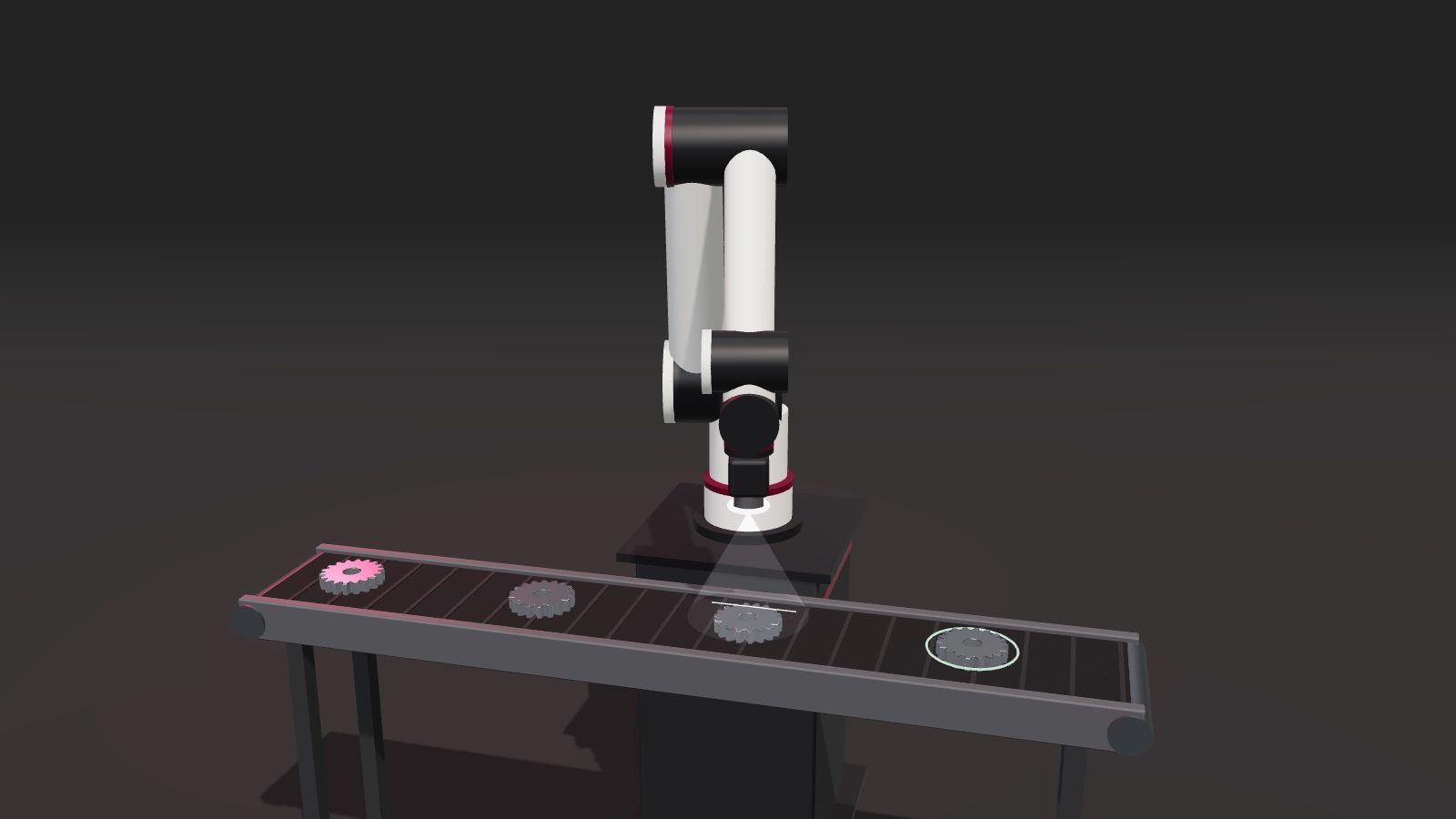 Robot cell for quality inspection